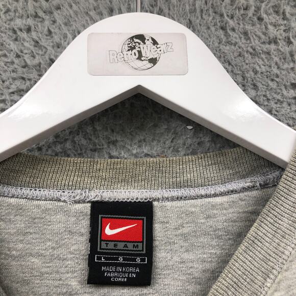 Vintage 2001 Nike Baltimore Ravens Super Bowl XXXV Sweatshirt Mens Large Gray - Picture 3 of 14